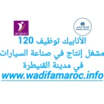 الانابيك : توظيف 120مشغل إنتاج في صناعة السيارات في مدينة – القنيطرة